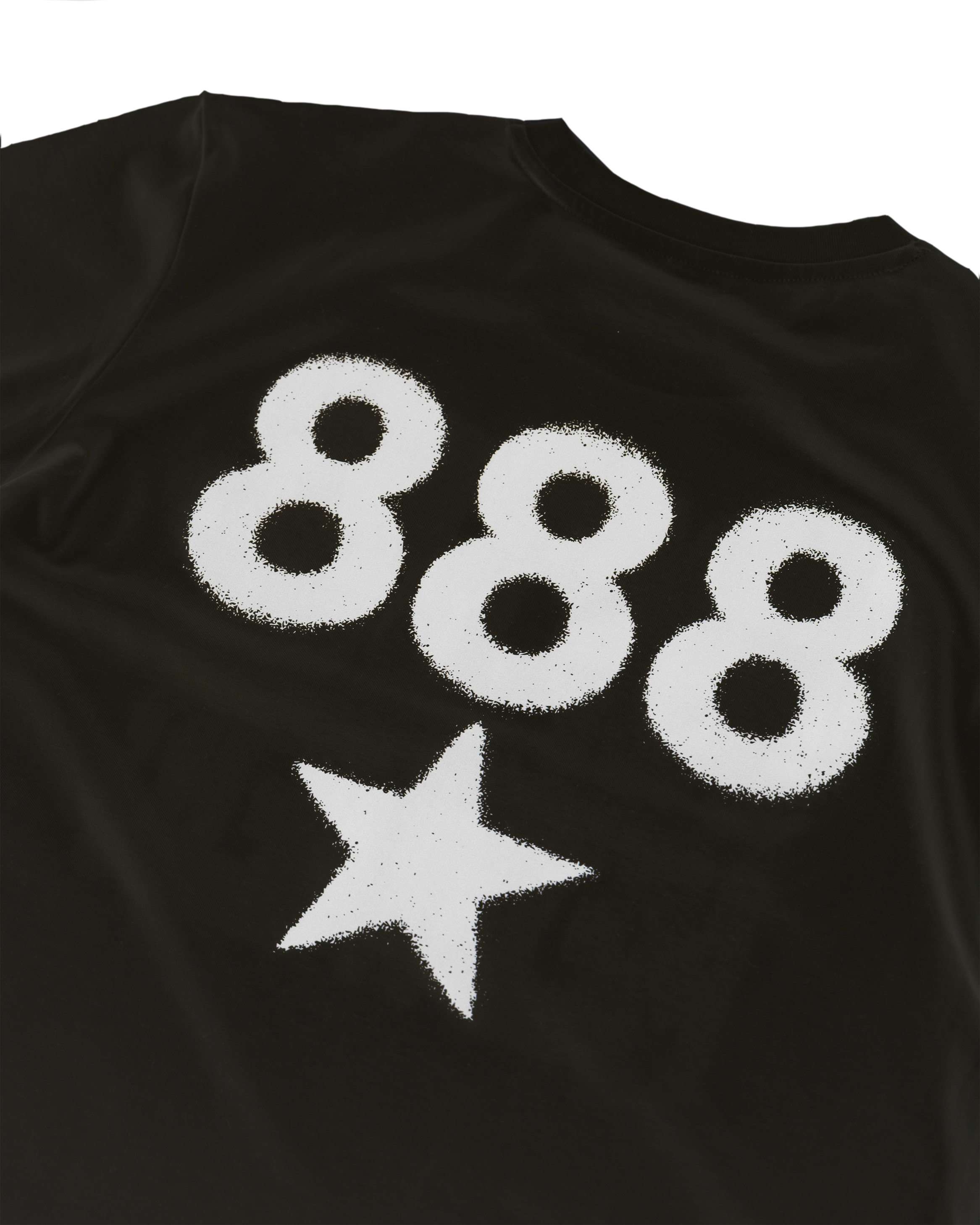 SOFIAN MEDJMEDJ™ CROPPED TEE ⭐️ 888 BLACK