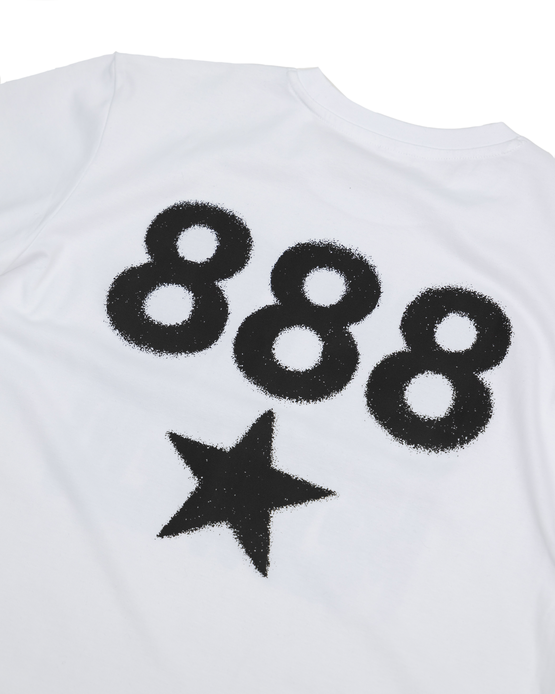 SOFIAN MEDJMEDJ™ CROPPED TEE ⭐️ 888 WHITE