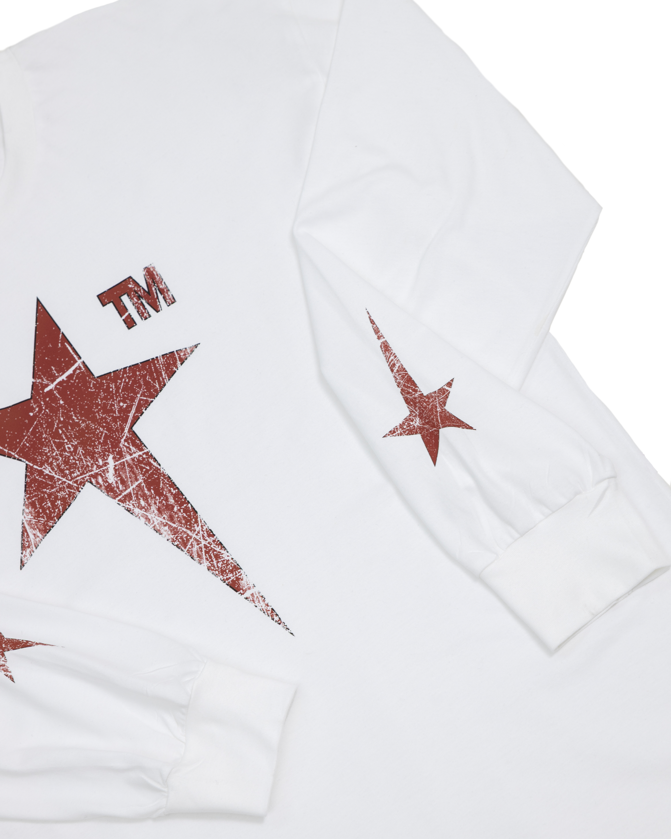 STAR LONG SLEEVE TEE ⭐️ WHITE